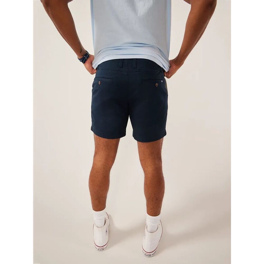 Chubbies The Armadas Stretch 7" Stretch Twill Chino Shorts Navy Medium - Picture 4 of 8